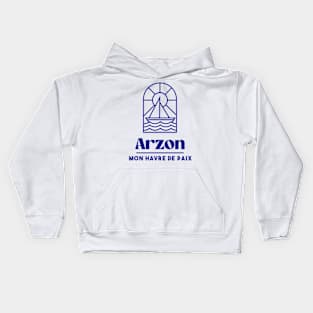 Arzon my haven of peace - Brittany Morbihan 56 Sea Holidays Beach Kids Hoodie